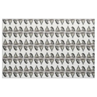 Penguins Abstract Fabric