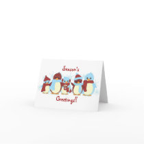 Penguins Around cards by candystore Penguins Around cards