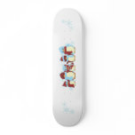 Penguins Around Skate Boards