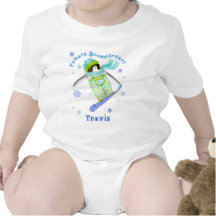 Penguins at Play, Snowboarder, Infant T-shirt