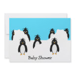 Penguins Baby Shower Invitation