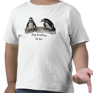 Penguins Big Brother to Be T Shirt