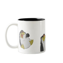 Penguins Black and White Mug