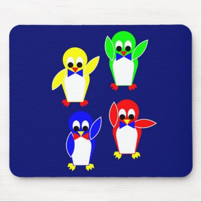 Penguins' Cold Store Fan Club mouse pads