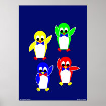 Penguins' Cold Store Fan Club Posters