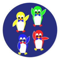 Penguins' Cold Store Fan Club stickers by lonvig Penguins' Cold Store Fan Club stickers