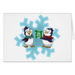 Penguins "Cool Yule" Card