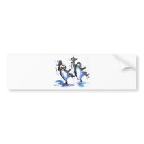 PeNgUiNs DaNciNg Bumper Sticker