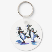 penguins dancing keychains by raycasso penguins dancing keychains