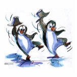 Penguins dancing