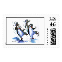pEnGuInS dAnCiNg Stamps