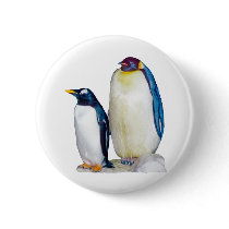 Penguins Drawing buttons by kphotos Penguins Drawing buttons