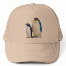 Penguins Drawing hats