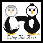 Penguins Getting Married Tying The Knot