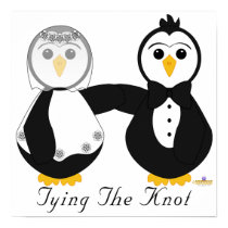 Penguins Getting Married Tying The Knot posters by animalacres Penguins Getting Married Tying The Knot posters
