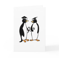 Penguins Graduating Card