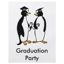 Penguins Graduating Custom Flyer