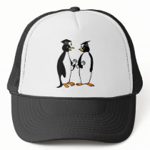 Penguins Graduation Cartoon Hat