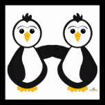 Penguins Holding Hands