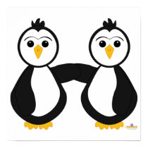Penguins Holding Hands posters by animalacres Penguins Holding Hands posters