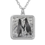 Penguins in Love Pendant