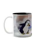 Penguins in the Spring Mug