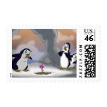 Penguins in the Spring Stamps
