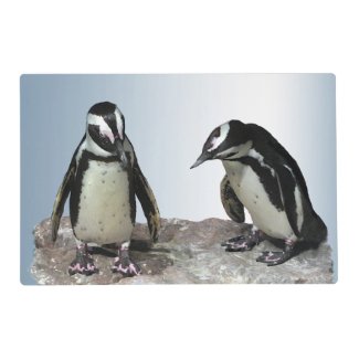 Penguins Laminated Placemat