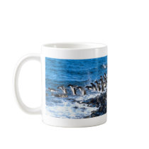 Penguins Leaping Mugs