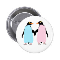 Penguins  ,  Love birds Buttons