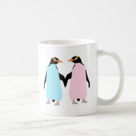 Penguins  ,  Love birds Coffee Mug