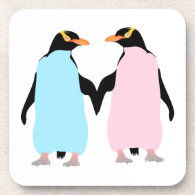 Penguins  ,  Love birds Drink Coasters