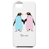 Penguins  ,  Love birds iPhone 5 Cases