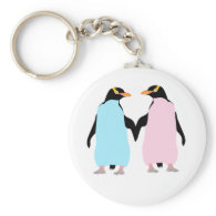 Penguins  ,  Love birds Key Chains