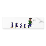 Penguins Love Jazz bumper stickers