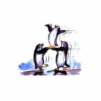 pEnGuIns photo sculptures by raycasso pEnGuIns photo sculptures