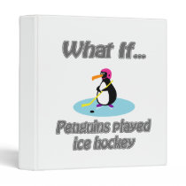 Penguins played hockey binders