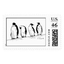 Penguins Postage Stamps