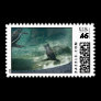 Penguins Postage Stamp