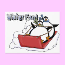 Pinguine postkarten