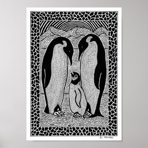 Penguins Poster