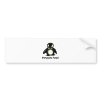 Penguins Rock! Bumper Sticker