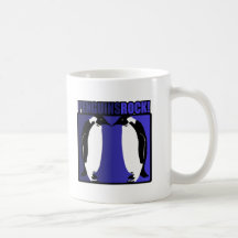 Penguins Rock! Coffee Mugs