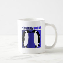 Penguins Rock! Coffee Mugs