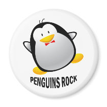 PENGUINS ROCK magnets