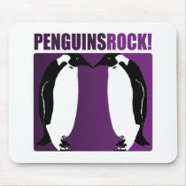 Penguins Rock! Mouse Pads