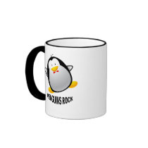 PENGUINS ROCK MUG