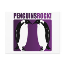 Penguins Rock! Postcard