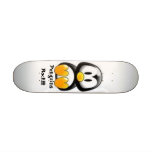 Penguins Rock!!!! Custom Skate Board