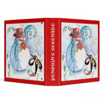 PENGUIN'S SERENADE binders by bulgan_lumini PENGUIN'S SERENADE binders